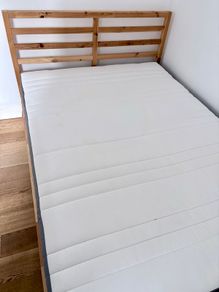 Ikea Tarva Pine Double Bed