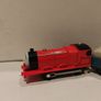 Trackmaster Thomas and Friends Motorised James Train with Cargo Truck 2013 Image 4