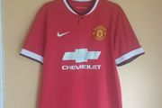 Manchester united 2014/2015 home football jersey shirt  Size M medium NIKE dri-fit chevrolet Man U