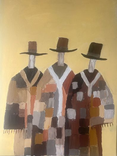 oil painting on canvas