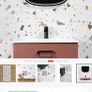 Terrazzo Tiles 1200x60cm (2 boxes/4tiles) unopened Image 2