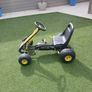 As New Go Racing Go Kart Black and Yellow Image 2