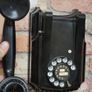 Black Bakelite Rotary Telephone Image 3