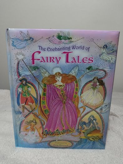 The Enchanting World Of 14 Classic Fairy Tales, Large Hardback Book