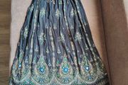 Maxi Sequin Beach Skirt, size 10