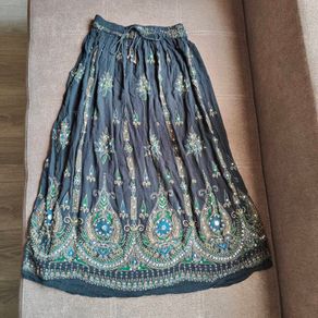Maxi Sequin Beach Skirt, size 10