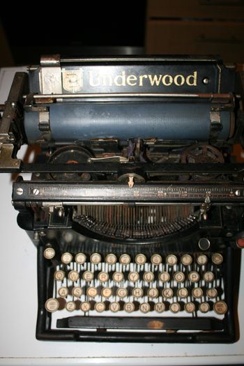 Antique Underwood Typewriter