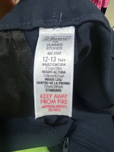 free boys navy school trousers 11-12, 12-13 years