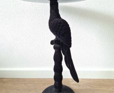 Vintage Parrot Side Table Needs Repair