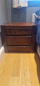 solid wood bedside