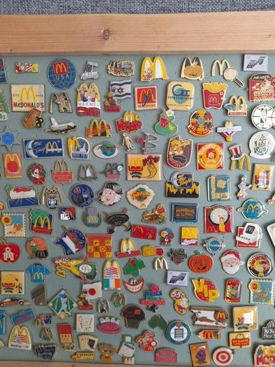 Mc Donalds  lapel Pins.