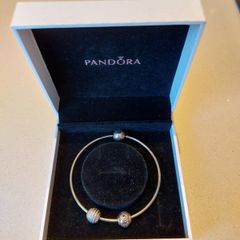 Pandora silver bangle