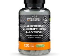 Holland & Bennett  amino acid s L-Arginine L-Ornithine L-Lysine 120 Tablets