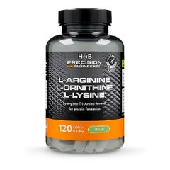Holland & Bennett  amino acid s L-Arginine L-Ornithine L-Lysine 120 Tablets