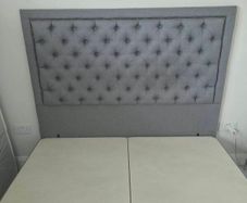 King size Bed Frame with storage ottoman
