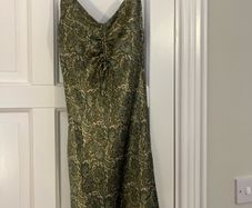 Zara Patterned Slip Dress