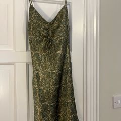 Zara Patterned Slip Dress