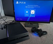 PS4 500gb + games
