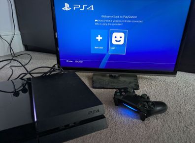 PS4 500gb + games