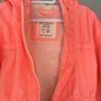 Zara girls neon peach spring summer jacket Age 2-3 EUC Image 2