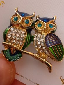 owl brooch
