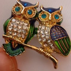owl brooch