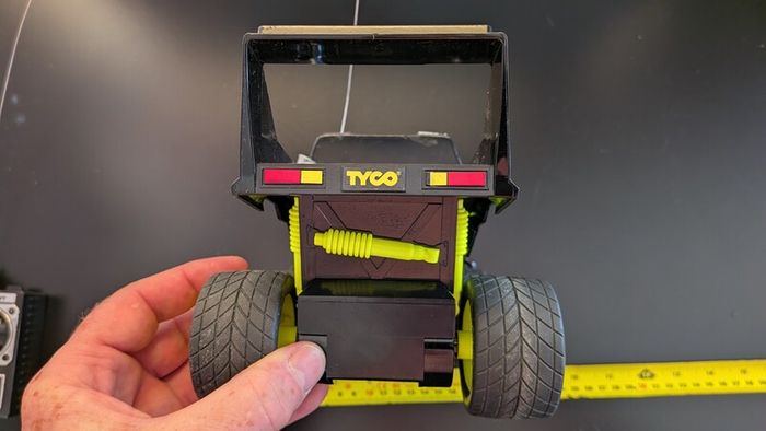 Rare Tyco Rampage 4x6 9.6V Turbo RC Truck Boxed Untested Vintage