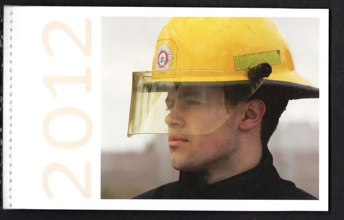 2012 Ireland 150th Anniversary of the Dublin Fire Brigade (DFB) Commemorative Stamp Booklet Mint Never Hinged (MNH)