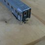 Vintage Hornby AcHO 734 SNCF Inox 1st Class Silver Passenger Coach HO Scale French Image 6