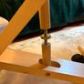 Wooden Kneeling Ergonomic Chair Orthopaedic Posture Stool Frame Seat Beige Image 6