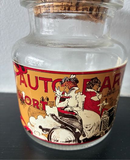 Early 20th Century Automotive Glass Jar