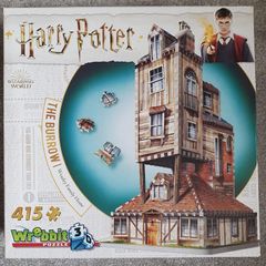 Harry Potter 3D puzzle of The Burrow 415 pieces