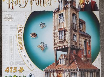 Harry Potter 3D puzzle of The Burrow 415 pieces