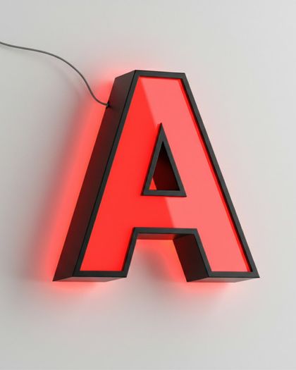 3D Illuminated Logo Sign
