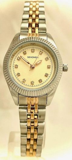 Sekonda JAPAN MVT 3Bar Women's Dress Casual Analog Quartz Watch with Metal Strap