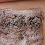 Laura Ashley Draft Excluders. Faux fur and velvet. Image 3