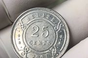 Belize 25 Cents 2003