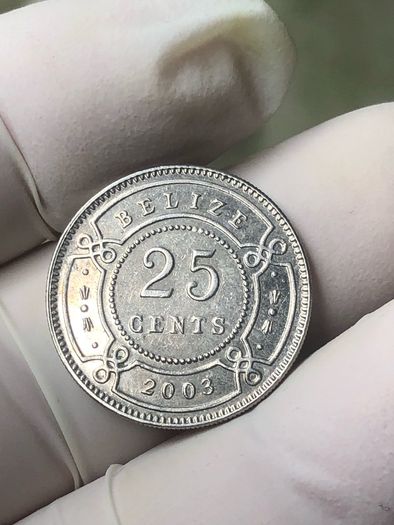 Belize 25 Cents 2003