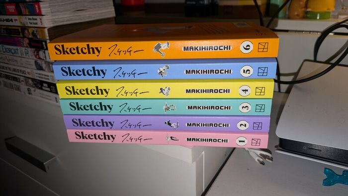 Sketchy manga 1-6