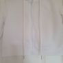 Ladies white cropped hoodie Image 2