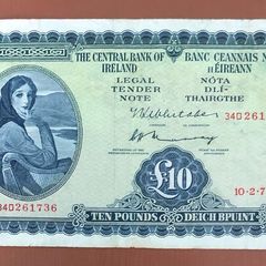 Irish Ten pound lavery note