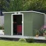 9ft x 4ft Corrugated Garden Metal Storage Shed Image 8