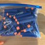 6 nerf guns, bullets and target Image 3