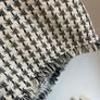 Mango MNG black and cream sleeveless knit cotton blend dress / a-line dress size M Image 6