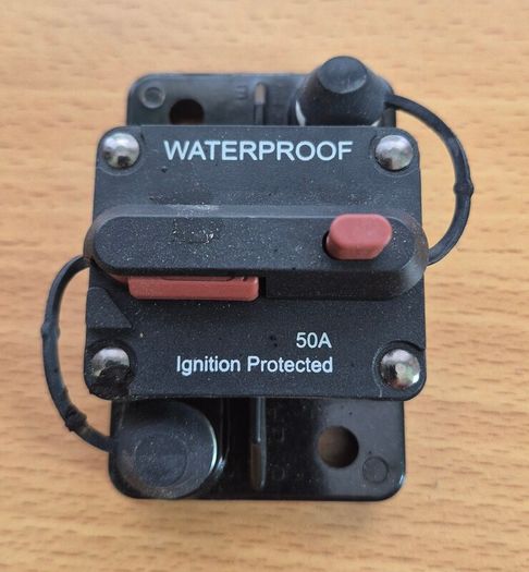 Red Wolf 50 Amp 12- 48v circuit breaker