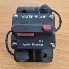 Red Wolf 50 Amp 12- 48v circuit breaker