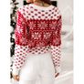 Women's Christmas sweater with snowflakes Image 2