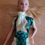 Older Barbie in gorgeus green evening dress Image 3