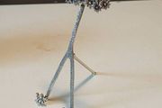 Designer Giovanni Raspini Sterling Silver Easel/ Photo Stand