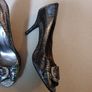 Lunar Elegance  Open Toe Sparkle  Shoes.  S. 40 - 7. New. Image 4